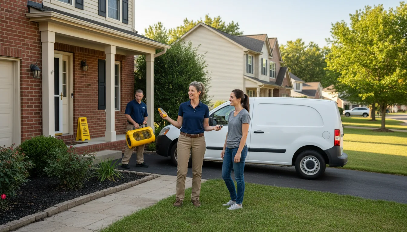 Water restoration image for Water Damage & Restoration Services in Skillman, NJ